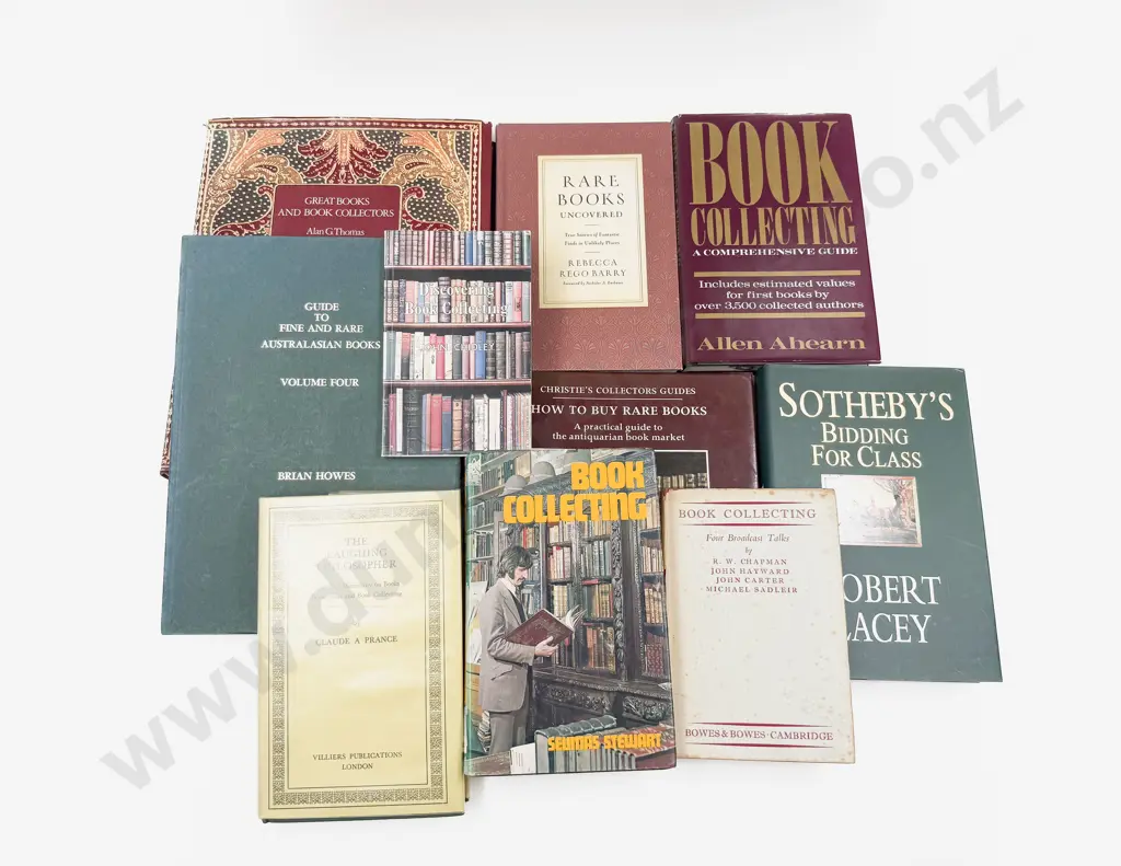 Ten Volumes Relating to Book Collecting Image 1++