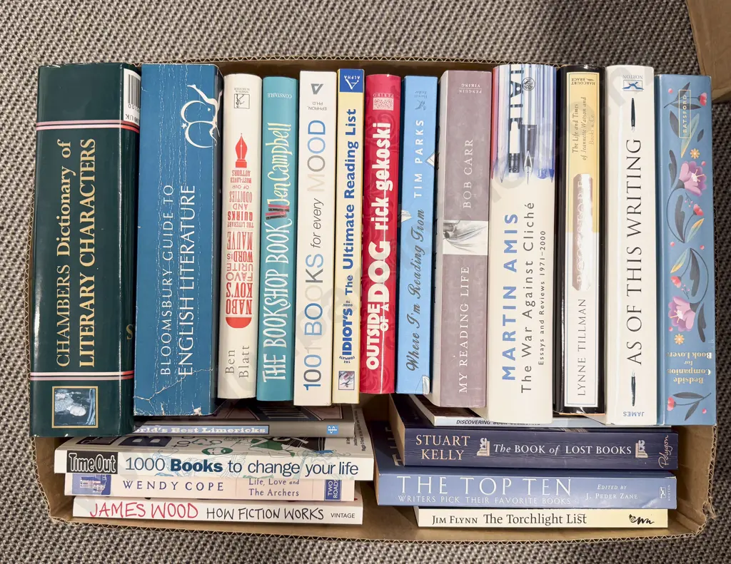 Box of Assorted Books - Reading & Literature Interest Image 1++
