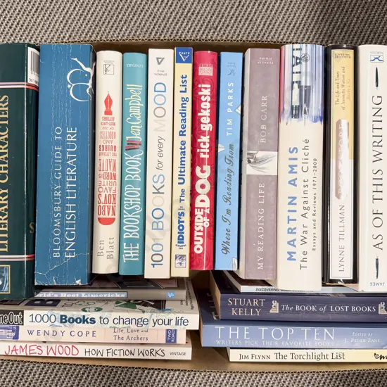 Box of Assorted Books - Reading & Literature Interest