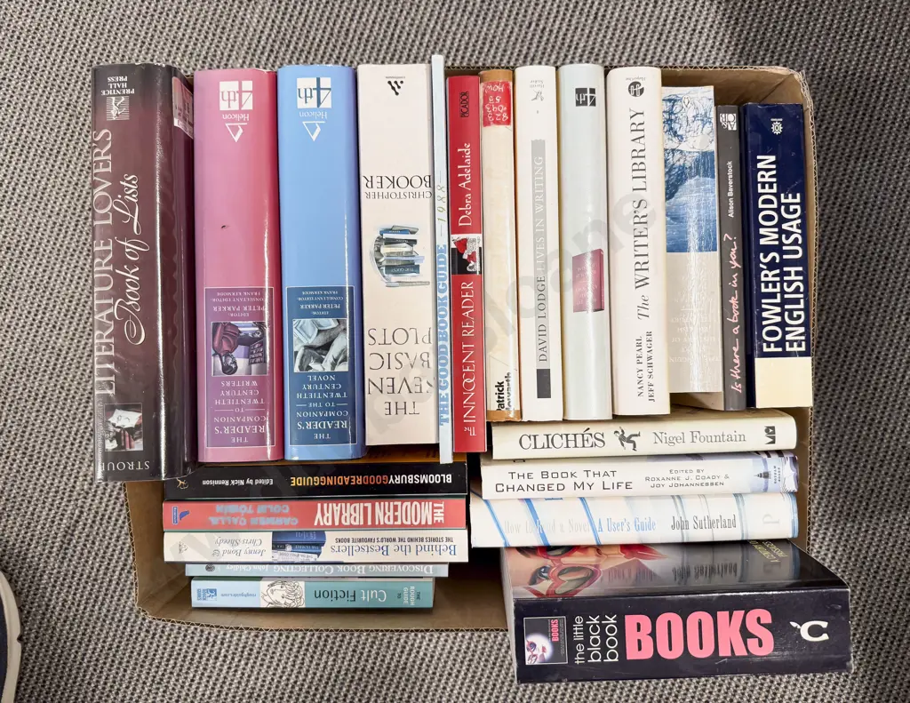 Box of Assorted Books - Reading & Literature Interest Image 1++
