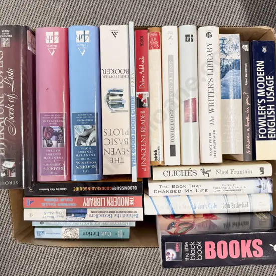Box of Assorted Books - Reading & Literature Interest