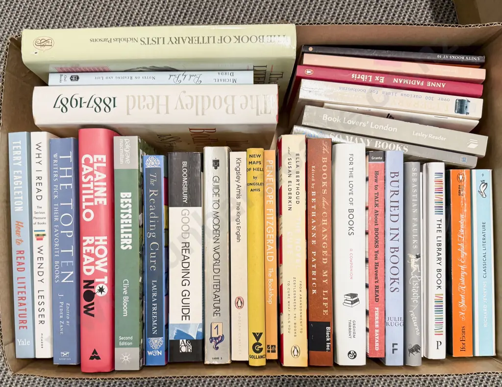 Box of Assorted Books - Reading & Literature Interest Image 1++