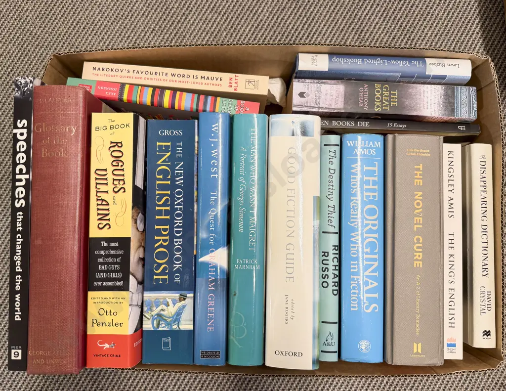 Box of Assorted Books - Reading & Literature Interest Image 1++