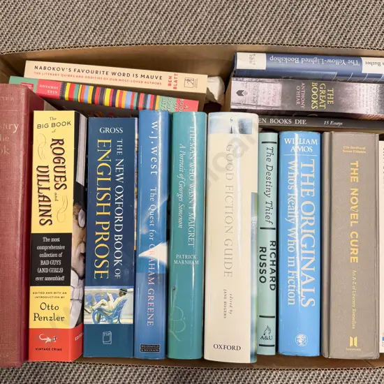 Box of Assorted Books - Reading & Literature Interest