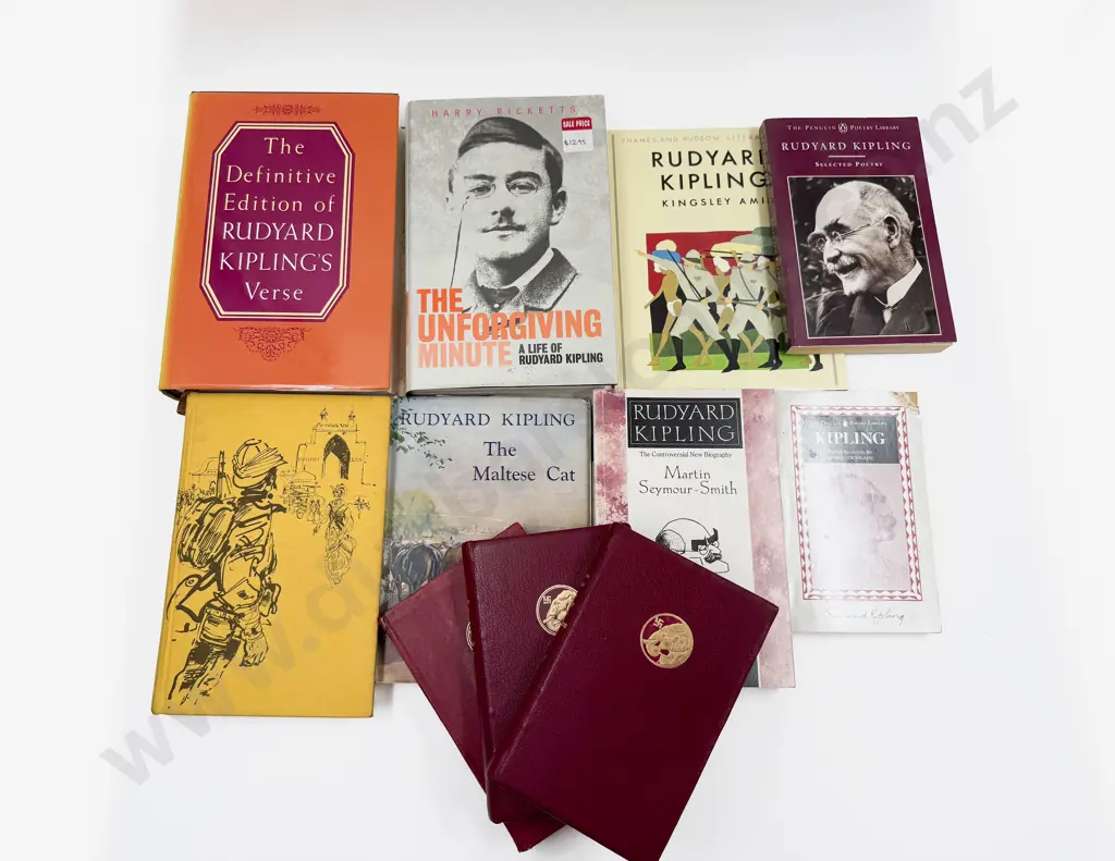 Eleven Volumes By & About Rudyard Kipling Image 1++