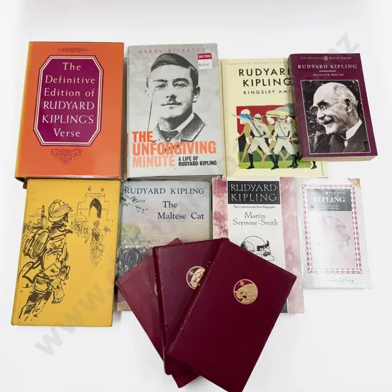 Eleven Volumes By & About Rudyard Kipling