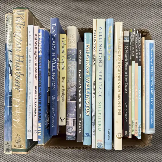 Box of Assorted Books - Wellington Interest
