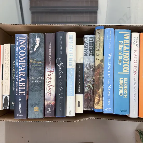 Quantity of Military Histories - Napoleon & Wellington