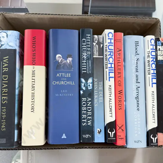 Quantity of Military Histories - Churchill & Others