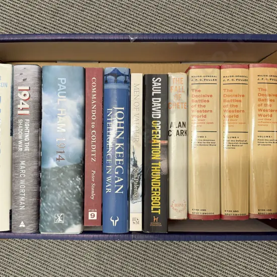 Quantity Assorted Military Histories Mainly C20th