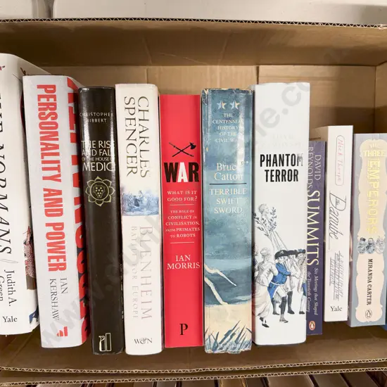Quantity Assorted Military & General Histories