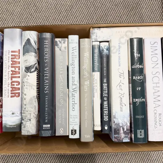 Quantity Assorted Military Histories - Mainly Waterloo