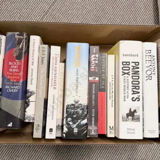Quantity Assorted Military Histories - WWI & Other