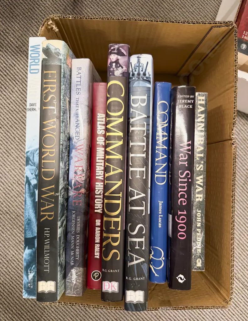 Quantity Assorted Military Histories & Other Larger Modern Editions Image 1++