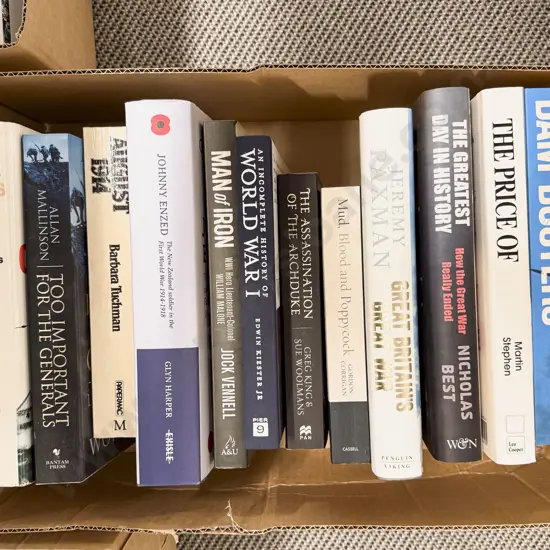 Quantity Assorted Military Histories