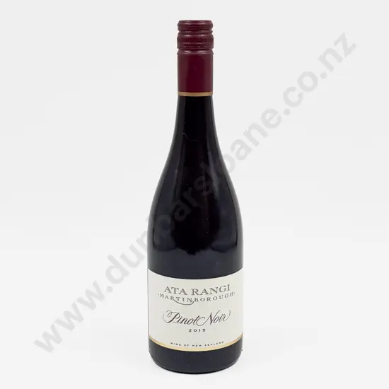 1 Bottle NZ 2015 Ata Rangi Pinot Noir
