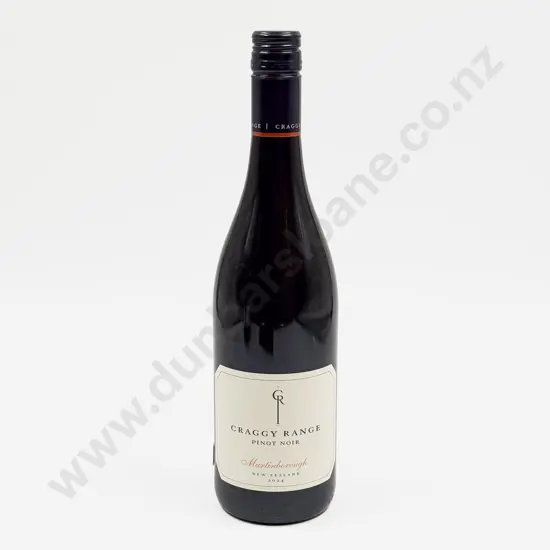 1 bottle NZ 2024 Craggy Range Martinborough Te Muna Road Pinot Noir