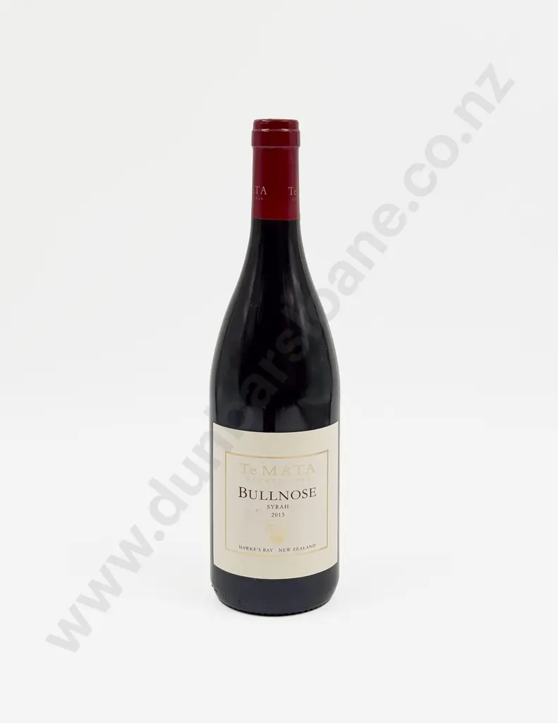 1 Bottle NZ 2015 Te Mata Bullnose Syrah Image 1++