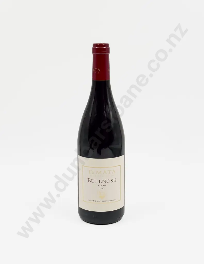 1 Bottle NZ 2015 Te Mata Bullnose Syrah Image 1++