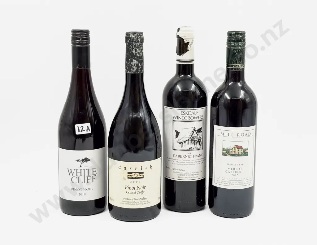 4 Assorted Bottles NZ Red Varieties Image 1++