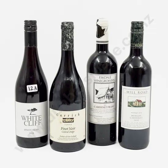 4 Assorted Bottles NZ Red Varieties