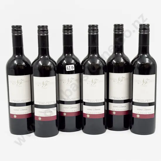 6 Bottles NZ 2009 Newton Forrest Estate Stony Corner