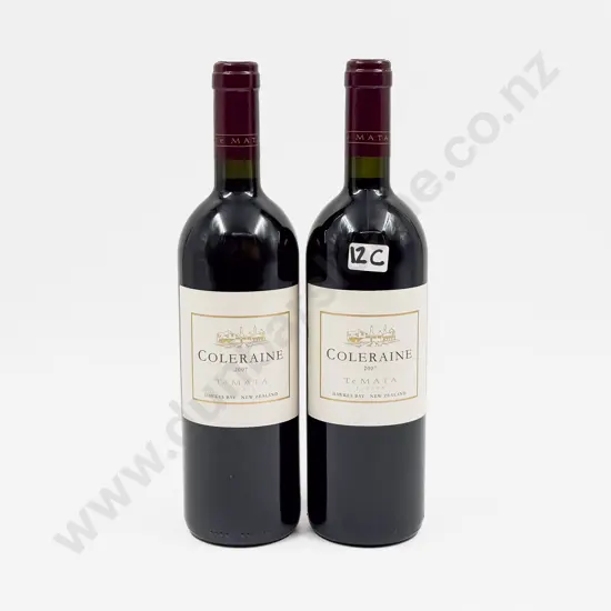 2 Bottles NZ 2007 Te Mata Coleraine