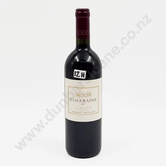 1 Bottle NZ 2007 Te Mata Coleraine