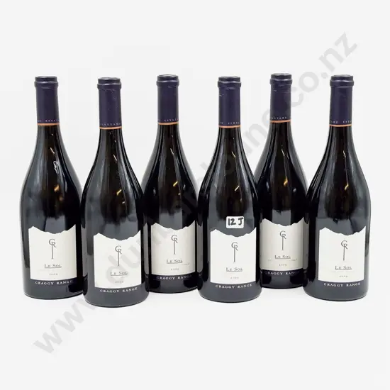 6 Bottles NZ 2009 Craggy Range Le Sol