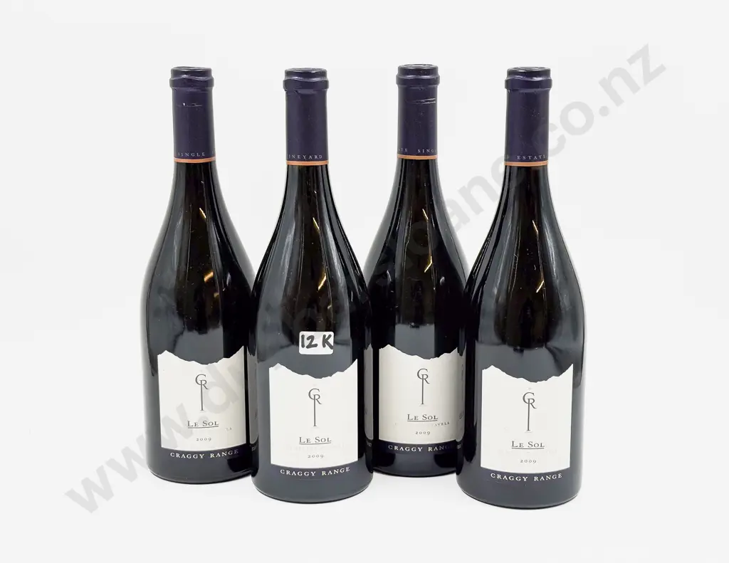 4 Bottles NZ 2009 Craggy Range Le Sol Image 1++