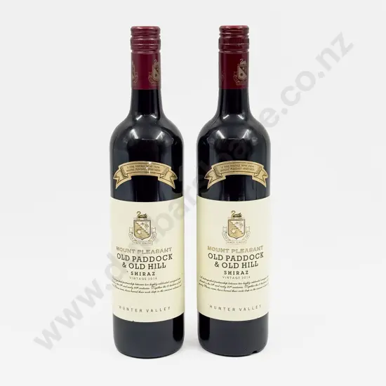 2 Bottles Aust 2014 Mount Pleasant Old Paddock & Old Hill Shiraz