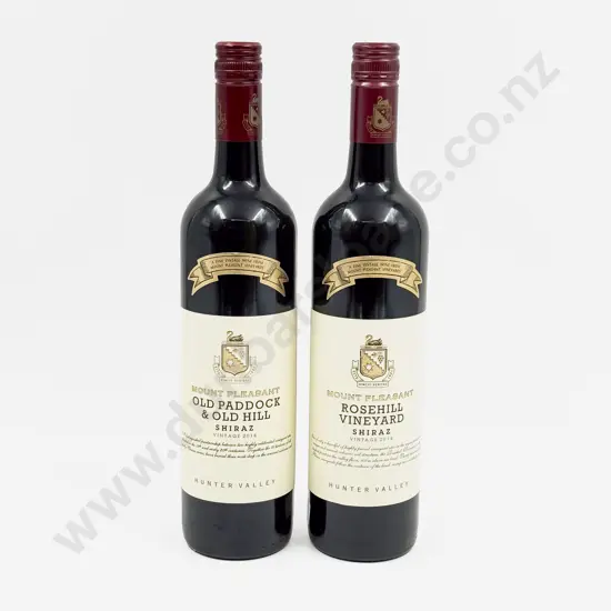 2 Bottles Aust 2014 Mount Pleasant Old Paddock & Old Hill Shiraz
