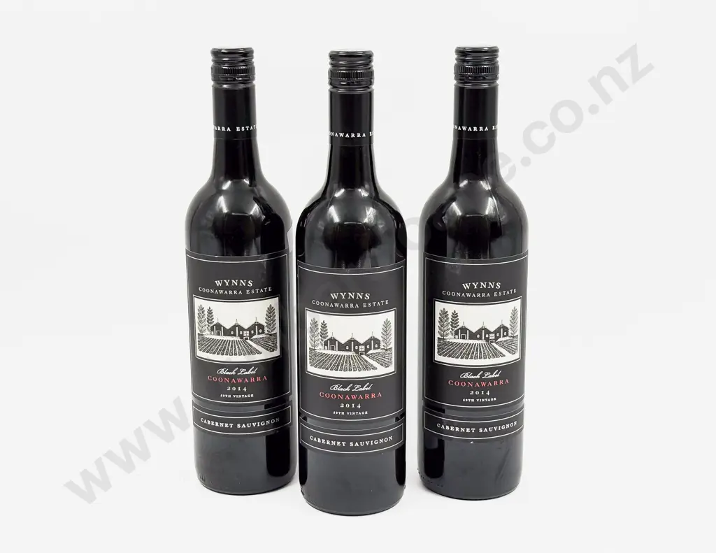 3 Bottles Aust 2014 Wynns Coonawarra Estate Cabernet Sauvignon Image 1++