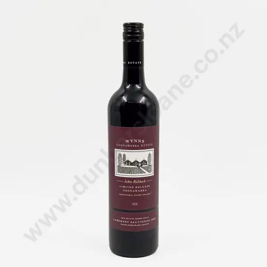 1 Bottles Aust 2012 Wynns Coonawarra Estate John Riddoch