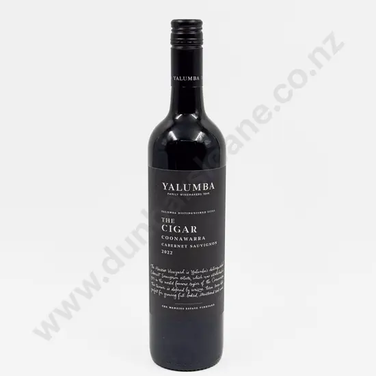 1 bottle Aust 2022 Yalumba “The CIGAR” Coonawarra Cabernet Sauvignon