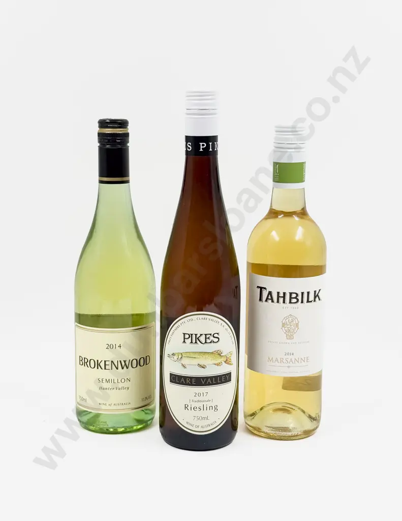 3 Assorted Bottles Aust White Wine Varieties Image 1++