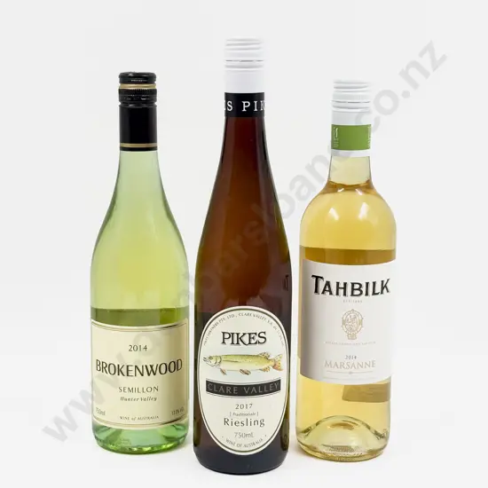 3 Assorted Bottles Aust White Wine Varieties
