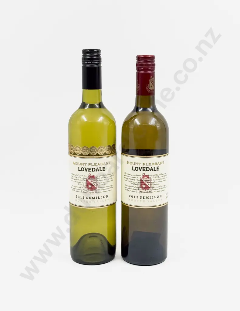 2 Bottles Aust Mount Pleasant Lovedale Semillon Image 1++