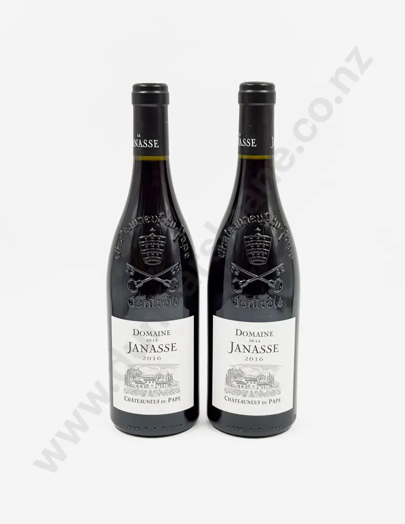 2 Bottles French 2016 Domaine De La Janasse Chateauneuf Du Pape Image 1++