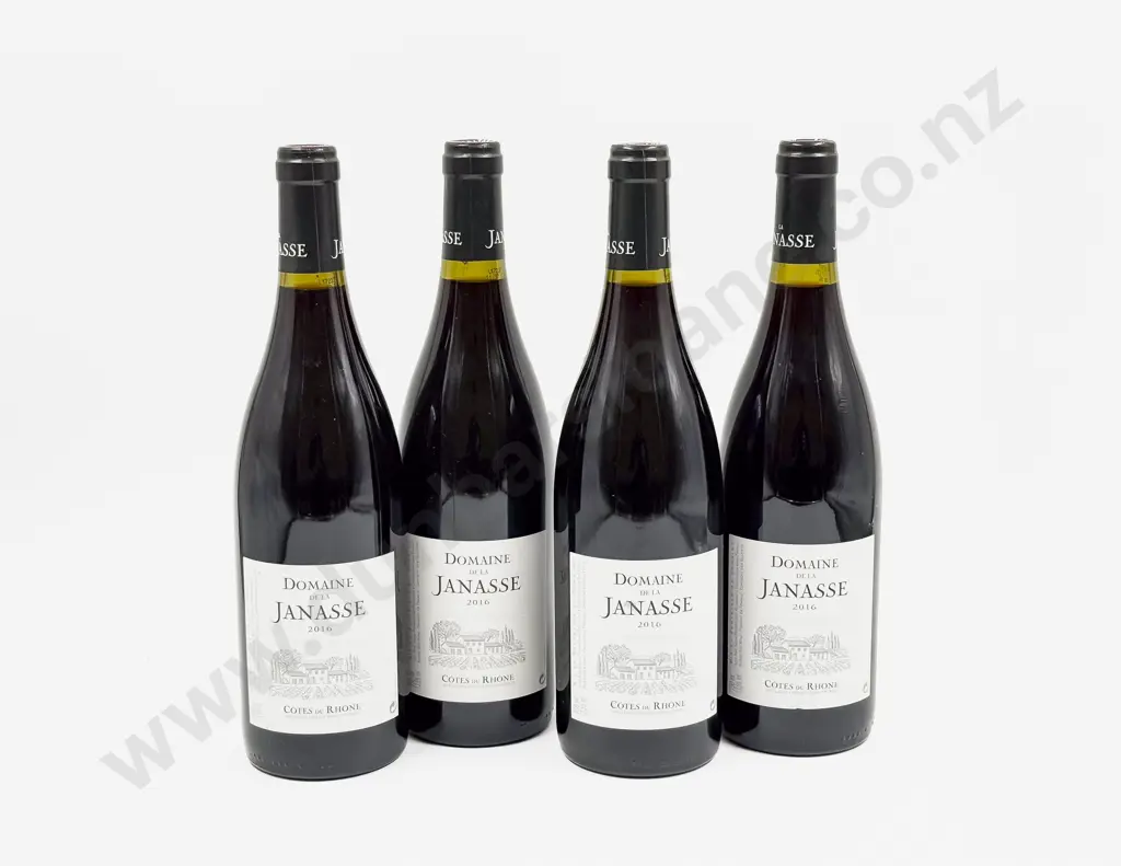 4 Bottles French 2016 Domaine de la Janasse Côtes du Rhone Image 1++