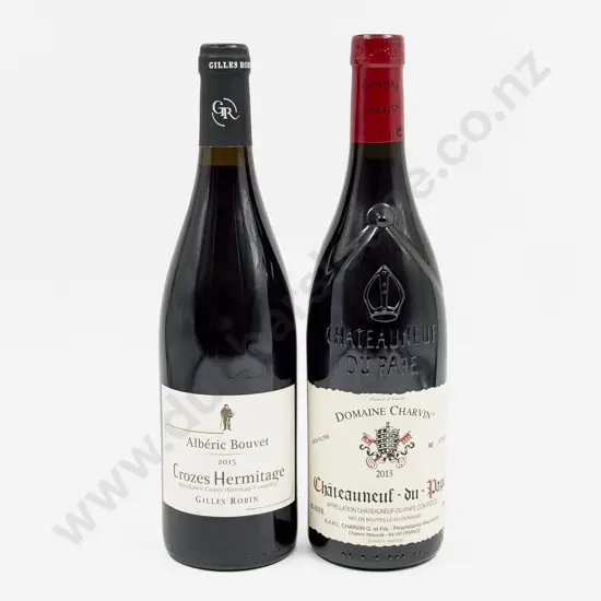 2 Bottles Assorted French Red Varieties