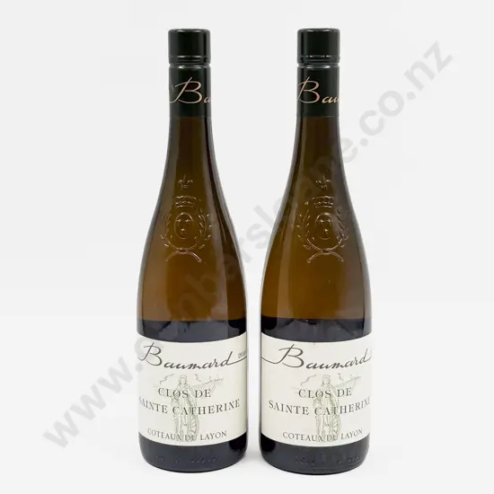 2 Bottles French 2010 Baumard Clos de Sainte Catherine Coteaux du Layon