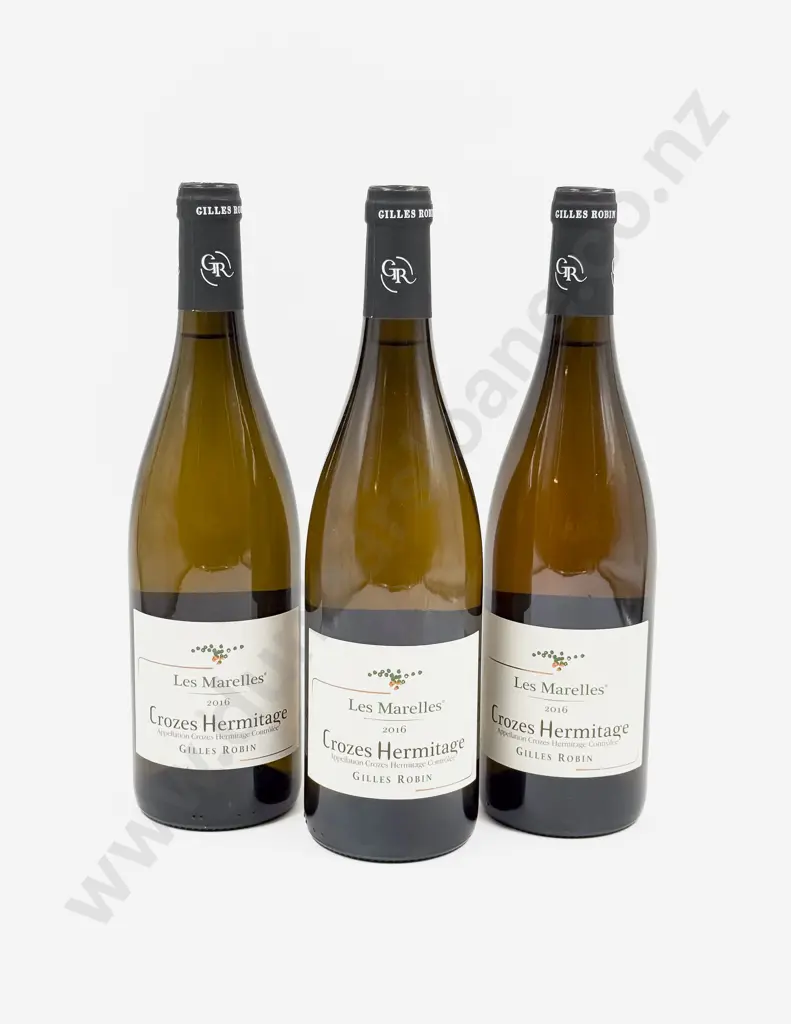 3 Bottles French 2016 Les Marelles Crozes Hermitage Image 1++