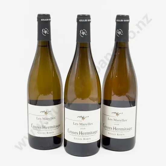 3 Bottles French 2016 Les Marelles Crozes Hermitage