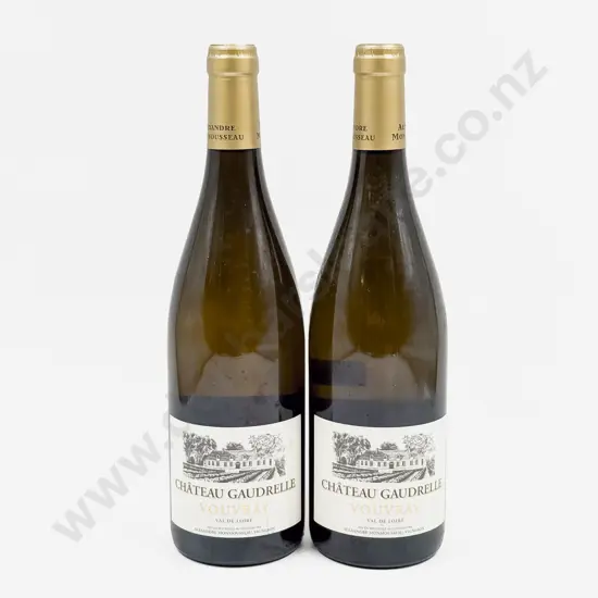 2 Bottles French 2015 Château Gaudrelle Vouvray