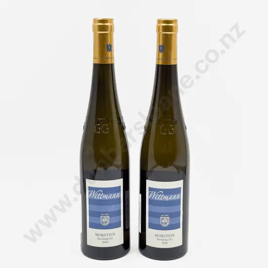 2 bottles German 2016 Weingut Wittmann Westhofen “MORSTEIN” Rheinhessen Riesling “GG”