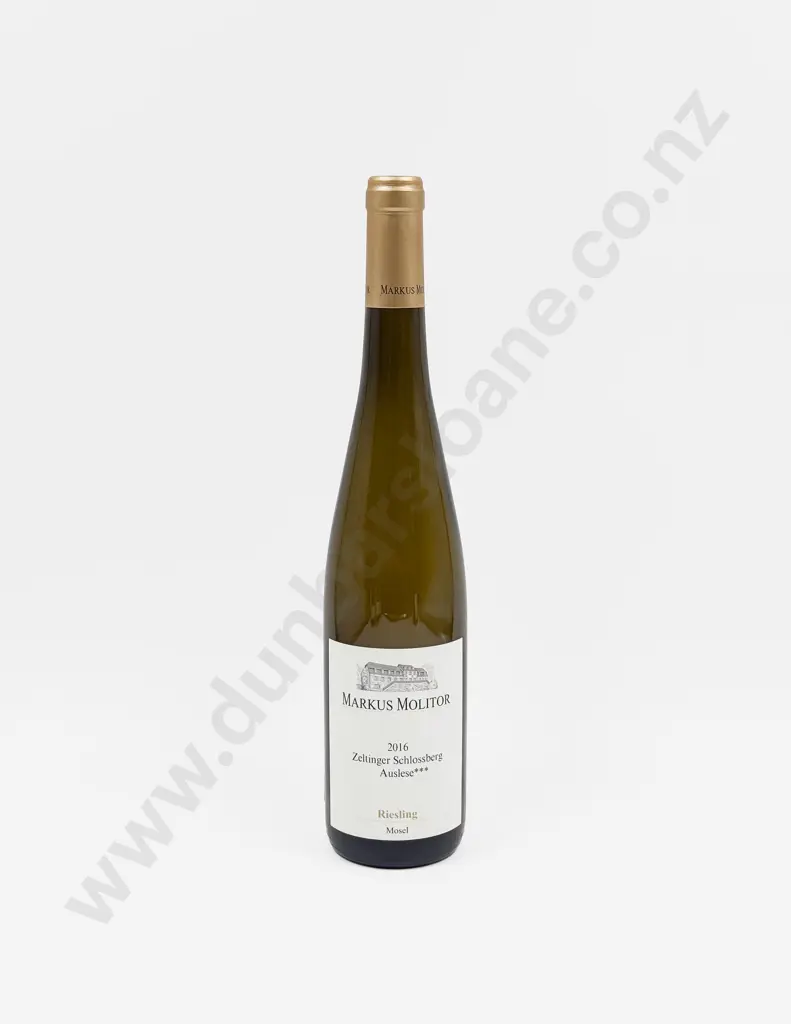 1 bottle German 2016 Markus Molitor Zeltinger Schloss Ries Auslese “3 star” LONG GOLD KAP Image 1++