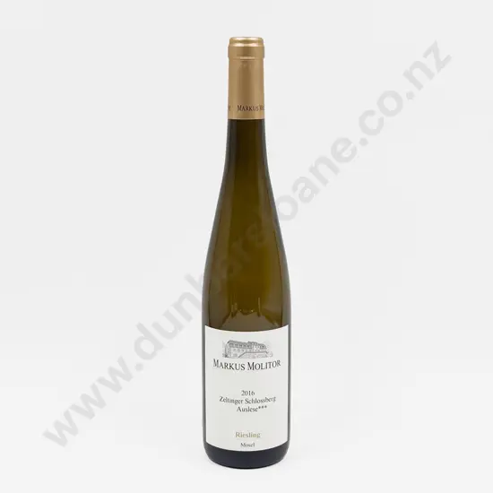 1 bottle German 2016 Markus Molitor Zeltinger Schloss Ries Auslese “3 star” LONG GOLD KAP