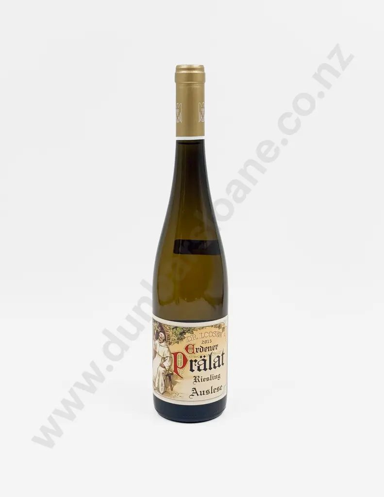 1 bottle German 2015 Dr Loosen “ERDENER PRALAT” Riesling Auslese LONG GOLD KAP Image 1++