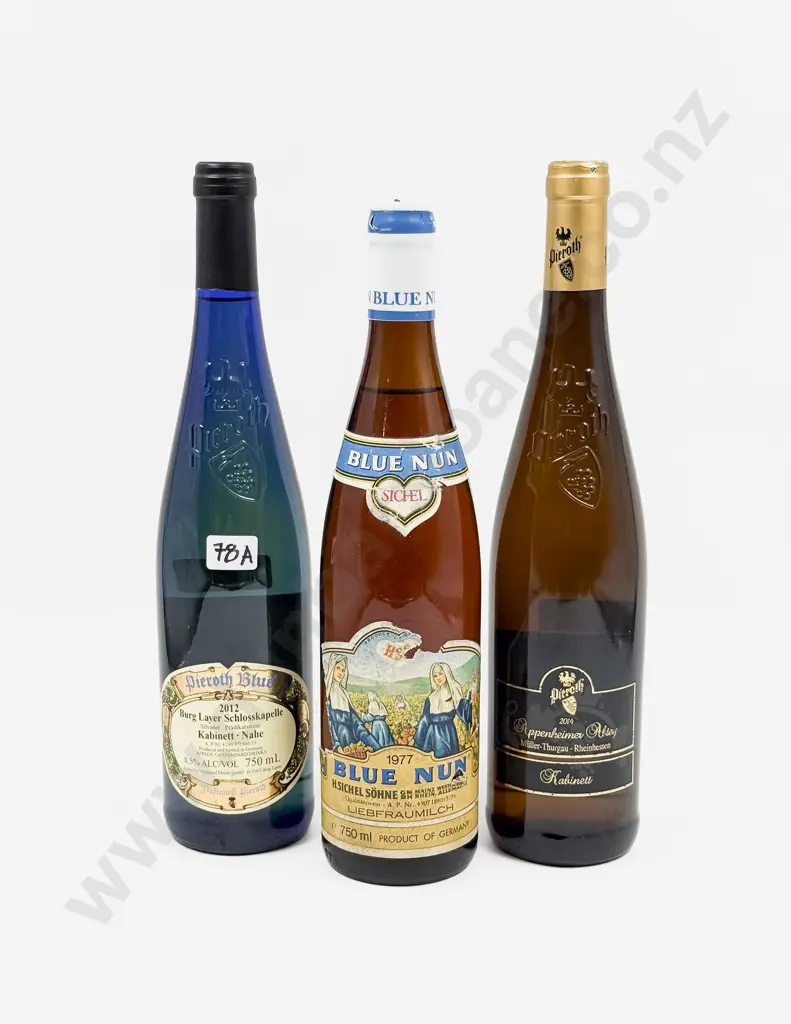 3 Bottles Assorted German White Wines Image 1++